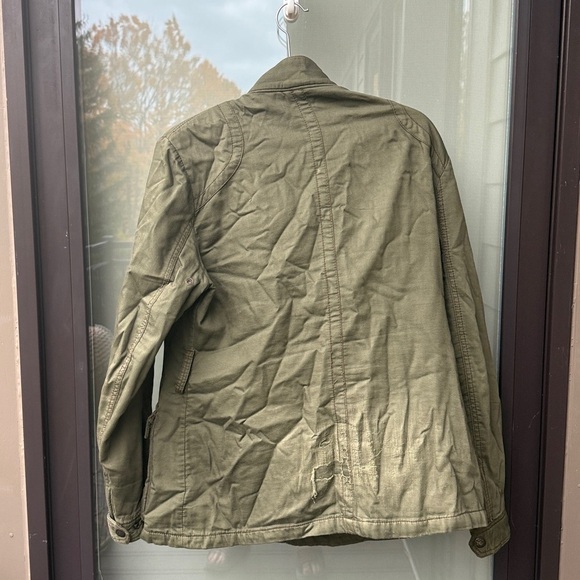 Ralph Lauren Polo Jeans Olive Military Jacket original women’s large (see back) - Picture 11 of 14